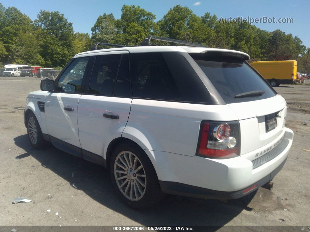 2011 Land Rover Range Rover Sport Hse White vin: SALSF2D44BA271343