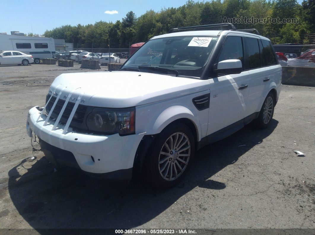 2011 Land Rover Range Rover Sport Hse White vin: SALSF2D44BA271343