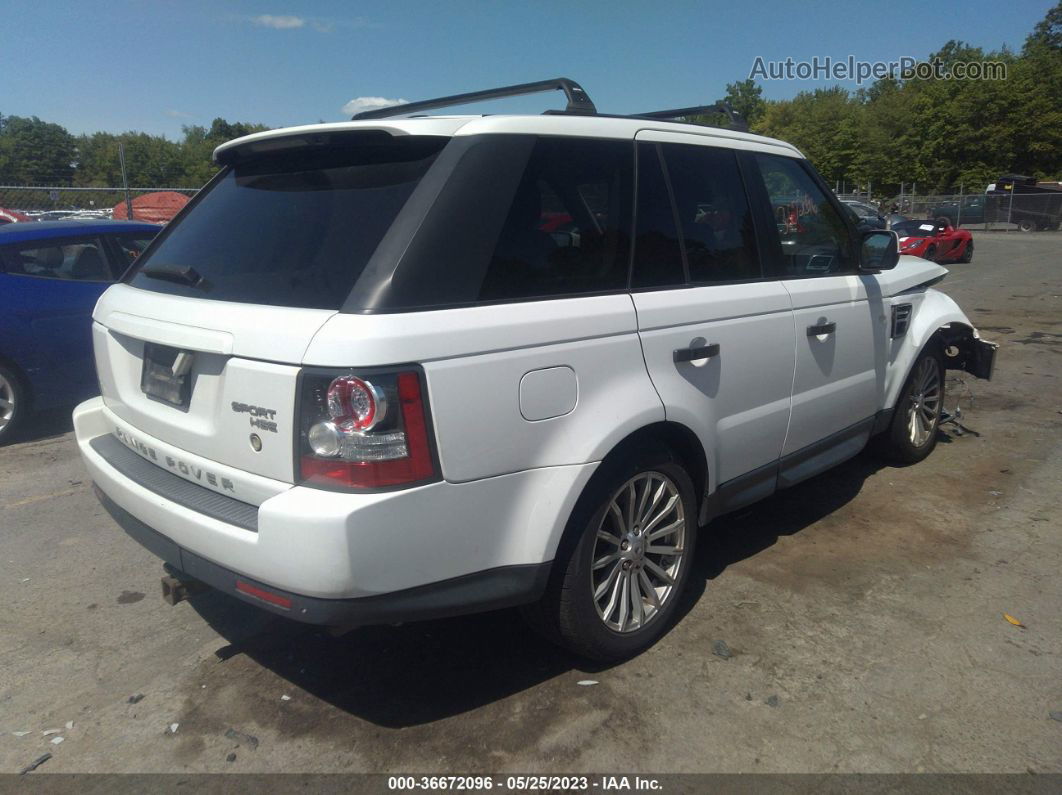 2011 Land Rover Range Rover Sport Hse White vin: SALSF2D44BA271343