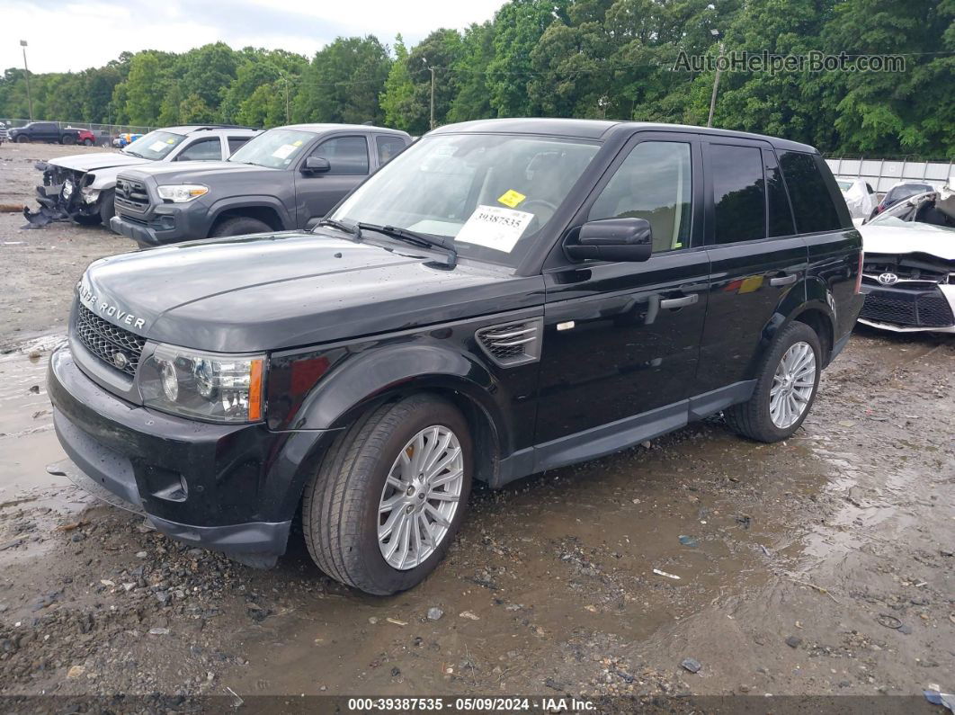 2011 Land Rover Range Rover Sport Hse Black vin: SALSF2D44BA285811