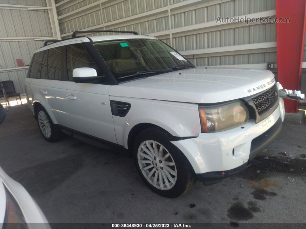 2011 Land Rover Range Rover Sport Hse White vin: SALSF2D44BA704272