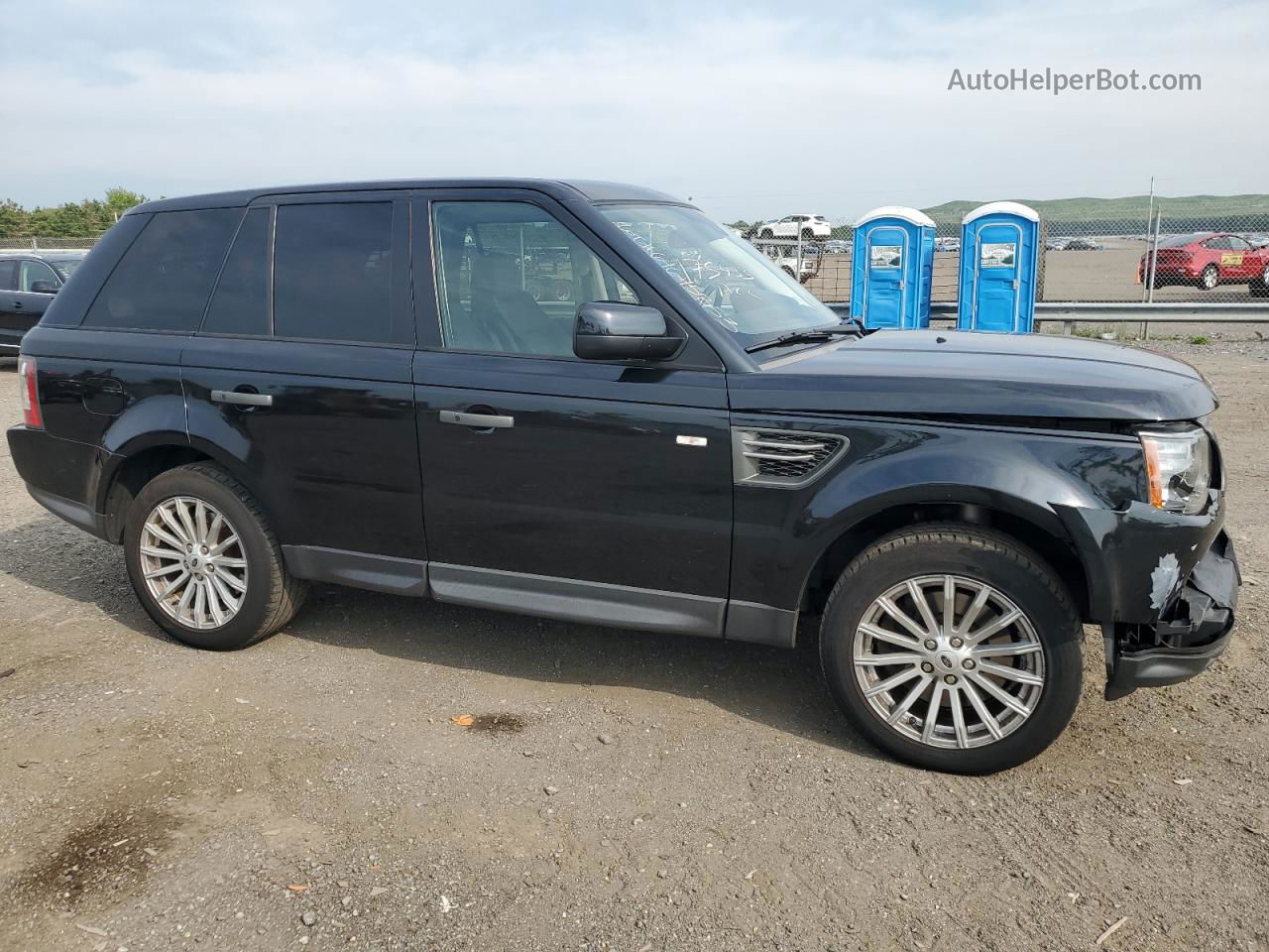 2011 Land Rover Range Rover Sport Hse Black vin: SALSF2D44BA717085