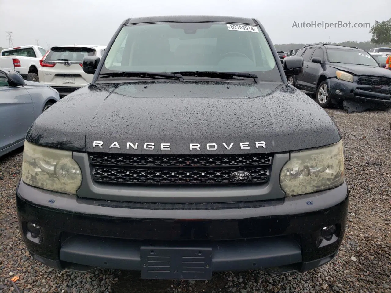 2011 Land Rover Range Rover Sport Hse Black vin: SALSF2D45BA264935