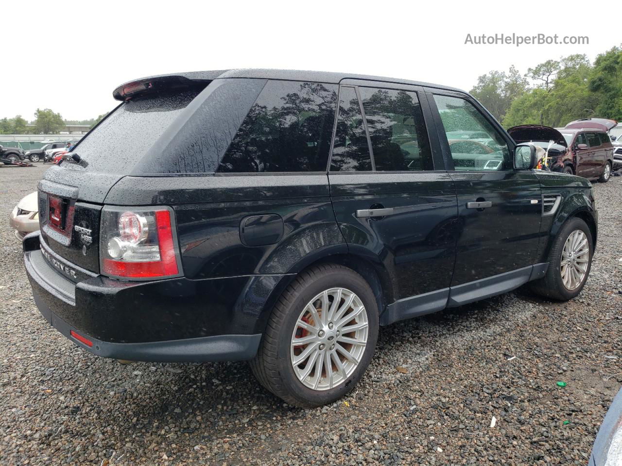 2011 Land Rover Range Rover Sport Hse Черный vin: SALSF2D45BA264935