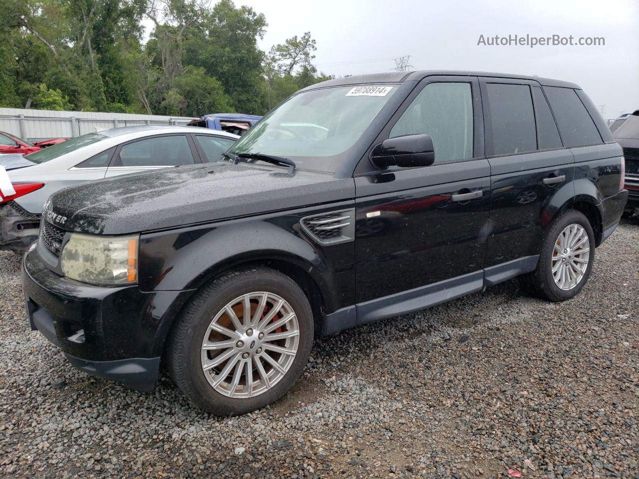 2011 Land Rover Range Rover Sport Hse Black vin: SALSF2D45BA264935