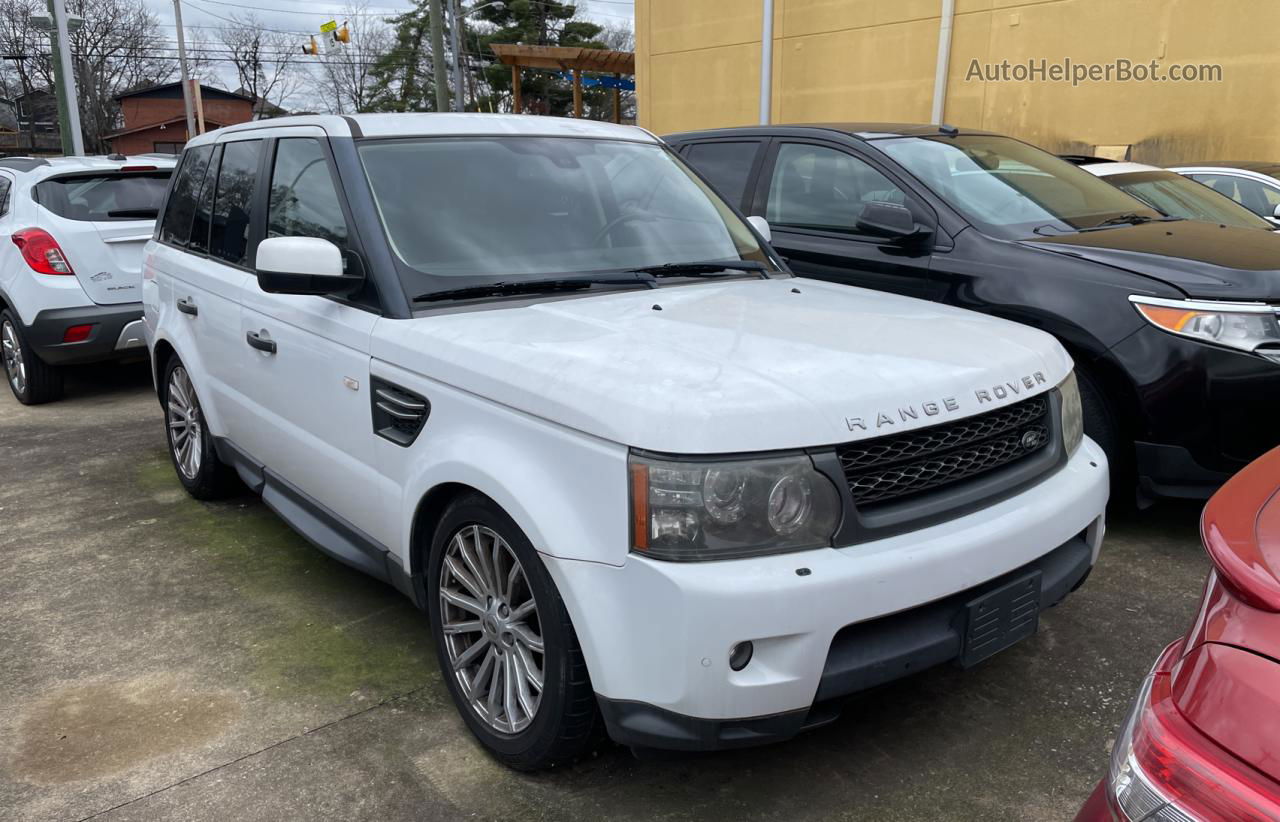 2011 Land Rover Range Rover Sport Hse White vin: SALSF2D45BA266832