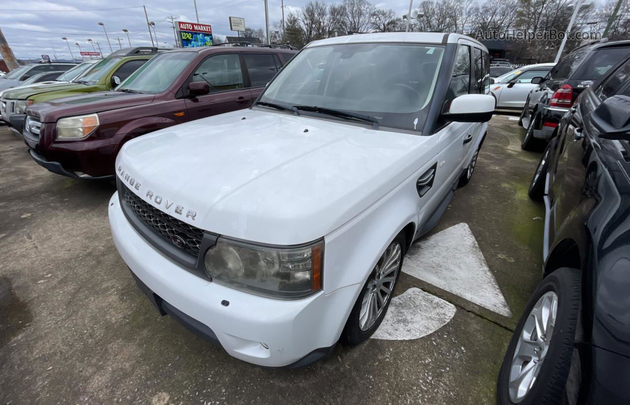 2011 Land Rover Range Rover Sport Hse White vin: SALSF2D45BA266832