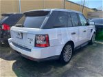 2011 Land Rover Range Rover Sport Hse White vin: SALSF2D45BA266832