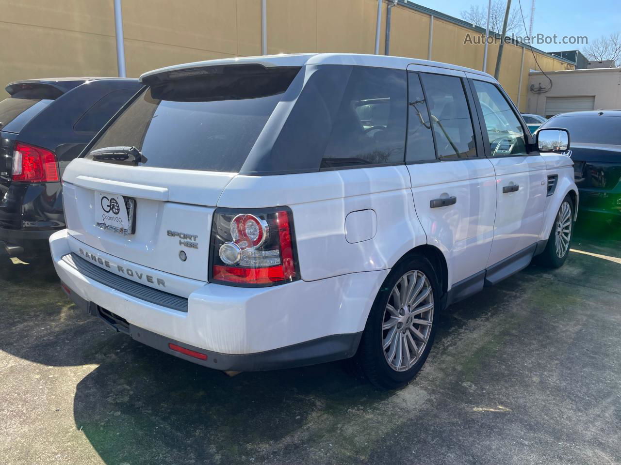 2011 Land Rover Range Rover Sport Hse White vin: SALSF2D45BA266832