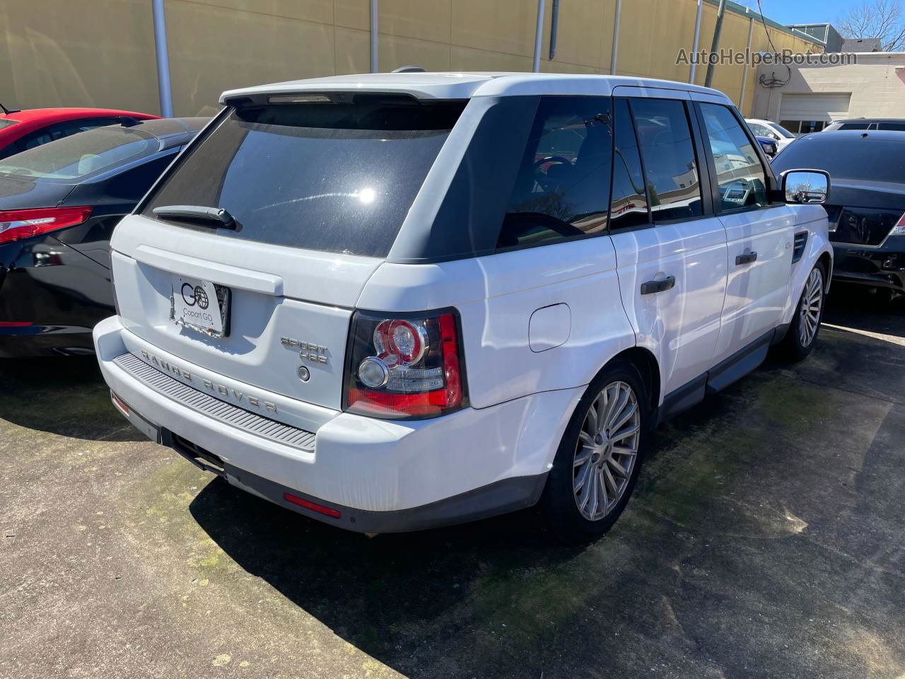 2011 Land Rover Range Rover Sport Hse White vin: SALSF2D45BA266832