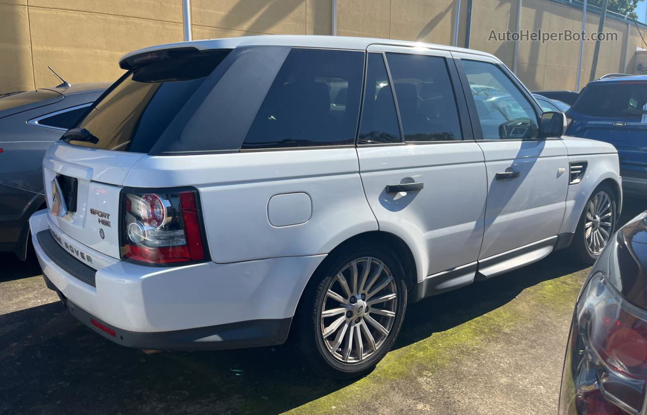 2011 Land Rover Range Rover Sport Hse White vin: SALSF2D45BA266832