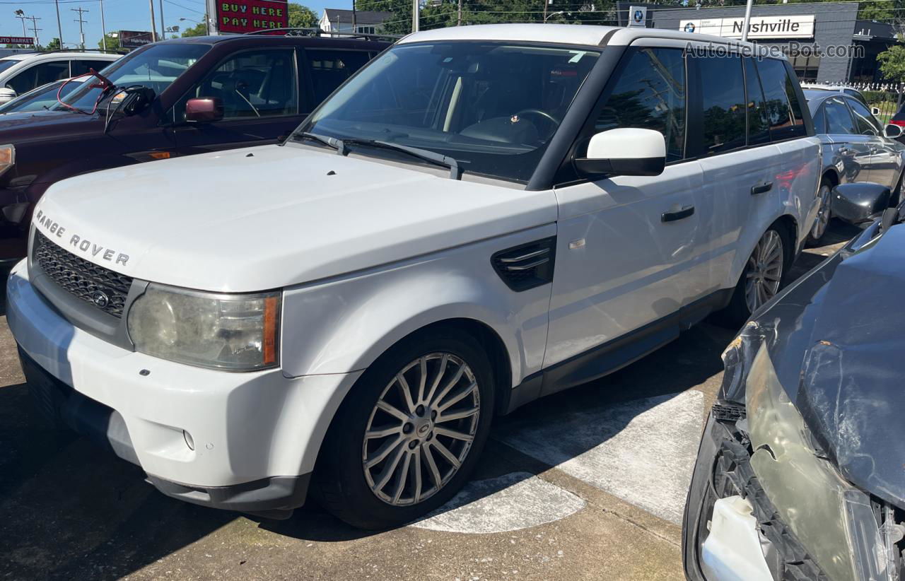 2011 Land Rover Range Rover Sport Hse White vin: SALSF2D45BA266832