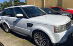 2011 Land Rover Range Rover Sport Hse White vin: SALSF2D45BA266832