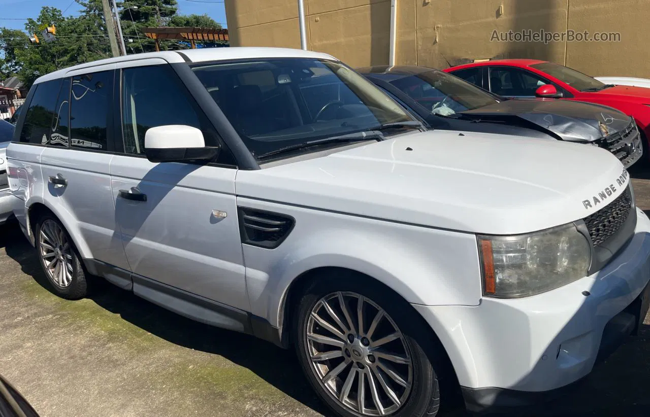 2011 Land Rover Range Rover Sport Hse White vin: SALSF2D45BA266832