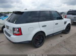 2011 Land Rover Range Rover Sport Hse White vin: SALSF2D45BA275577