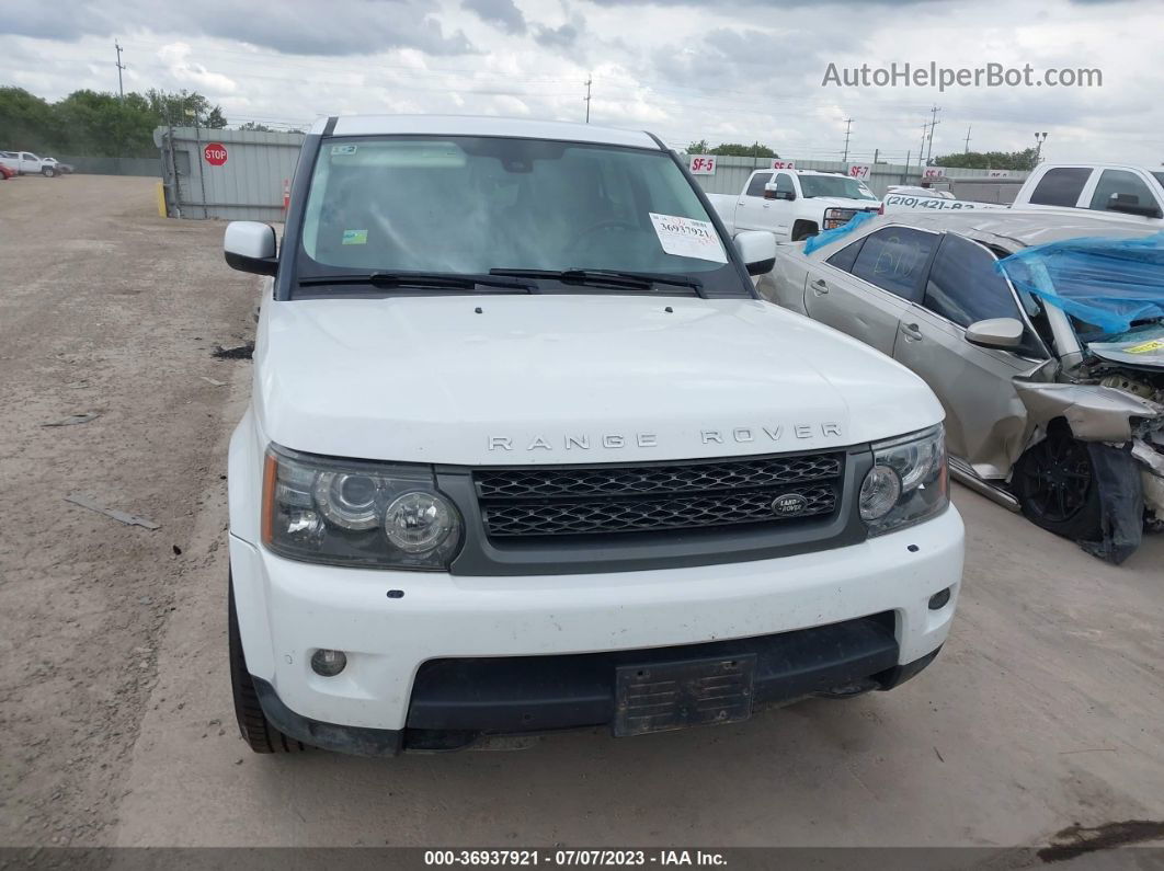 2011 Land Rover Range Rover Sport Hse White vin: SALSF2D45BA275577