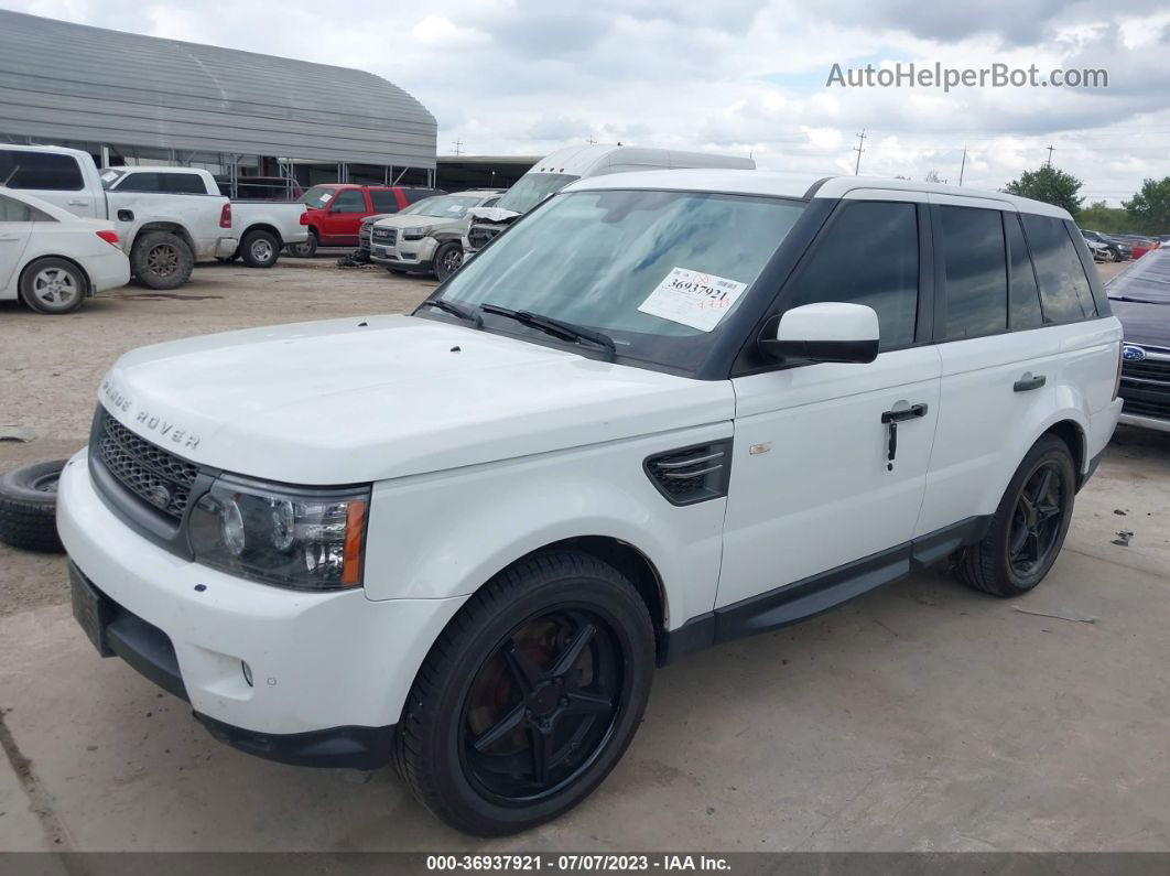 2011 Land Rover Range Rover Sport Hse White vin: SALSF2D45BA275577