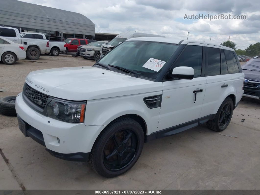 2011 Land Rover Range Rover Sport Hse White vin: SALSF2D45BA275577