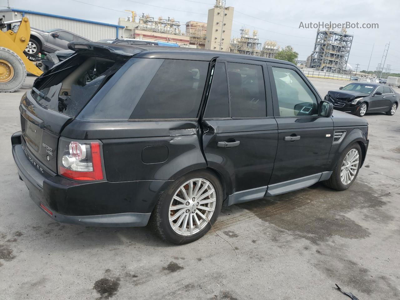 2011 Land Rover Range Rover Sport Hse Черный vin: SALSF2D45BA284988