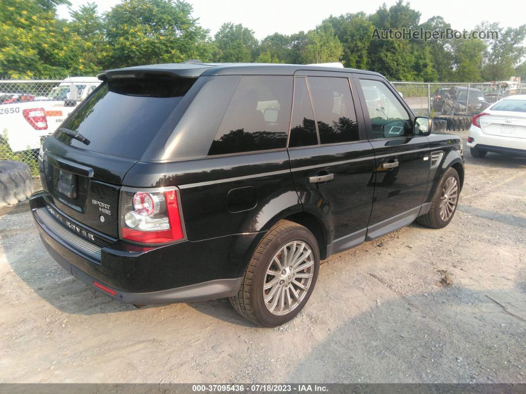 2011 Land Rover Range Rover Sport Hse Black vin: SALSF2D45BA285607