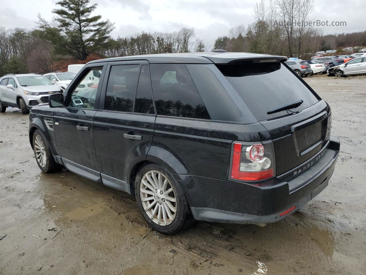 2011 Land Rover Range Rover Sport Hse Black vin: SALSF2D45BA703227