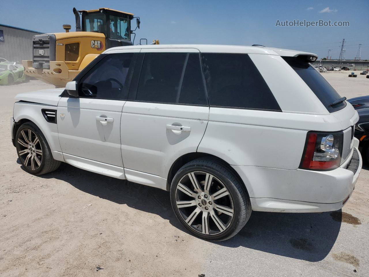 2011 Land Rover Range Rover Sport Hse White vin: SALSF2D45BA707701