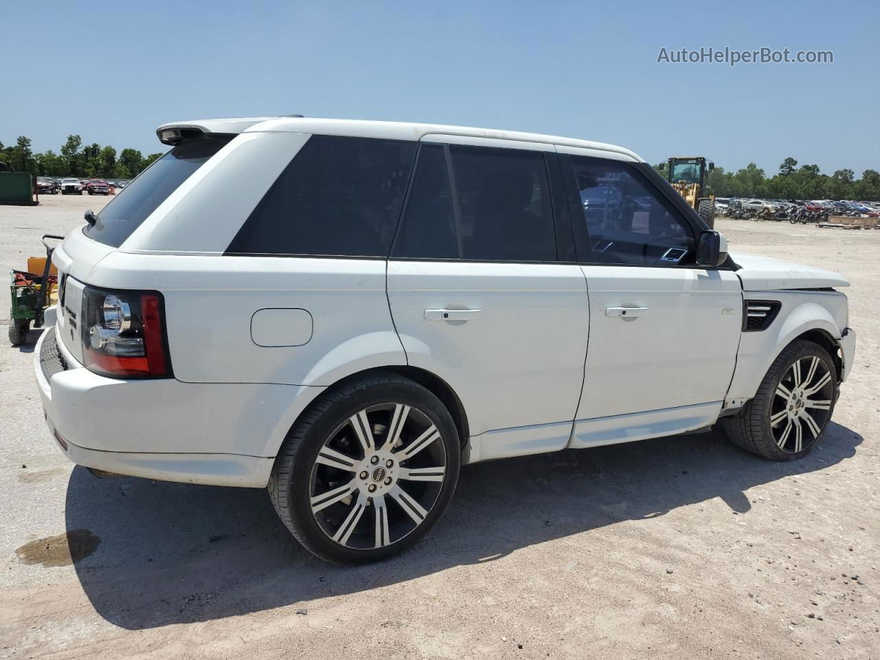 2011 Land Rover Range Rover Sport Hse White vin: SALSF2D45BA707701