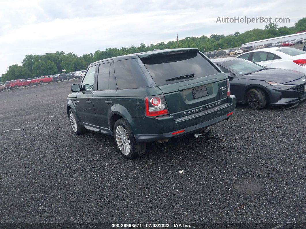 2011 Land Rover Range Rover Sport Hse Green vin: SALSF2D46BA269111