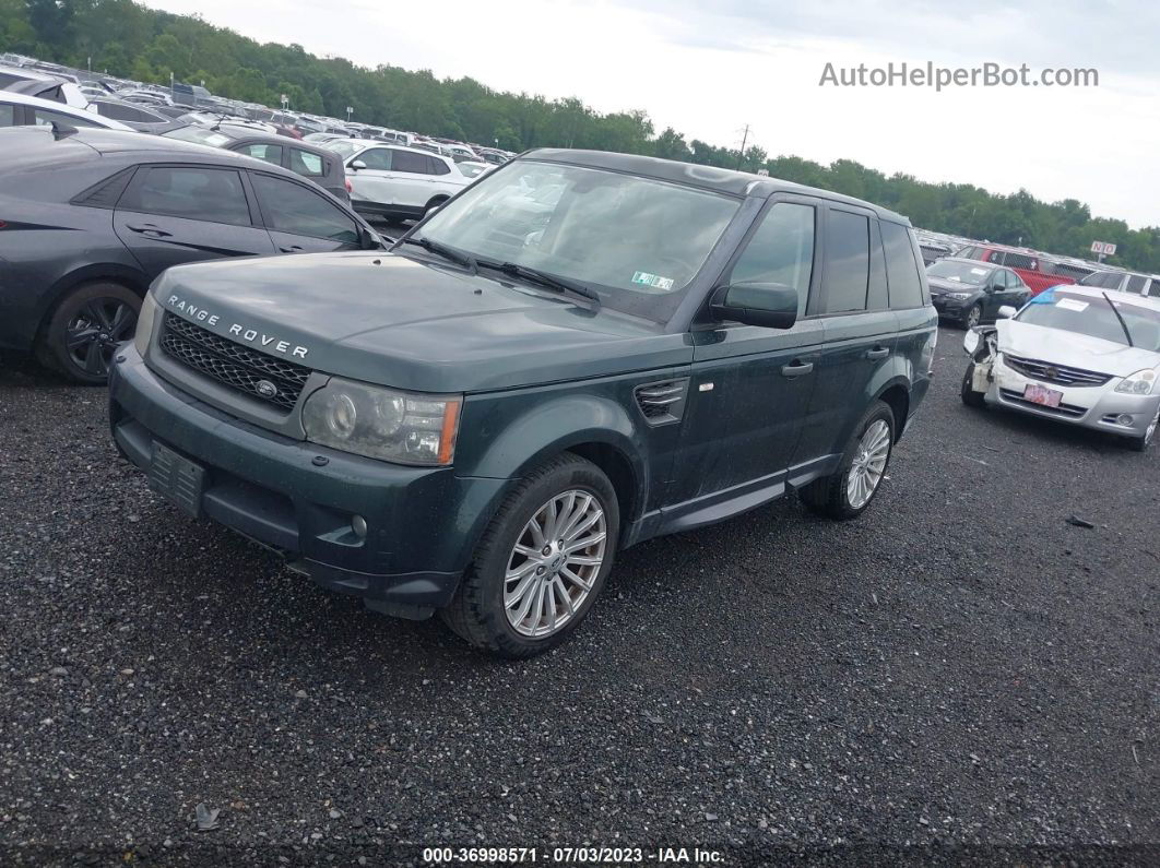 2011 Land Rover Range Rover Sport Hse Зеленый vin: SALSF2D46BA269111