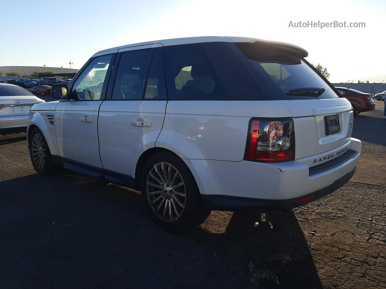 2011 Land Rover Range Rover Sport Hse White vin: SALSF2D46BA297782