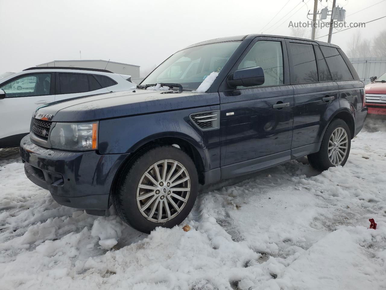 2011 Land Rover Range Rover Sport Hse Синий vin: SALSF2D46BA710333