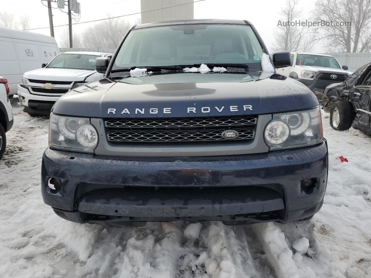 2011 Land Rover Range Rover Sport Hse Blue vin: SALSF2D46BA710333