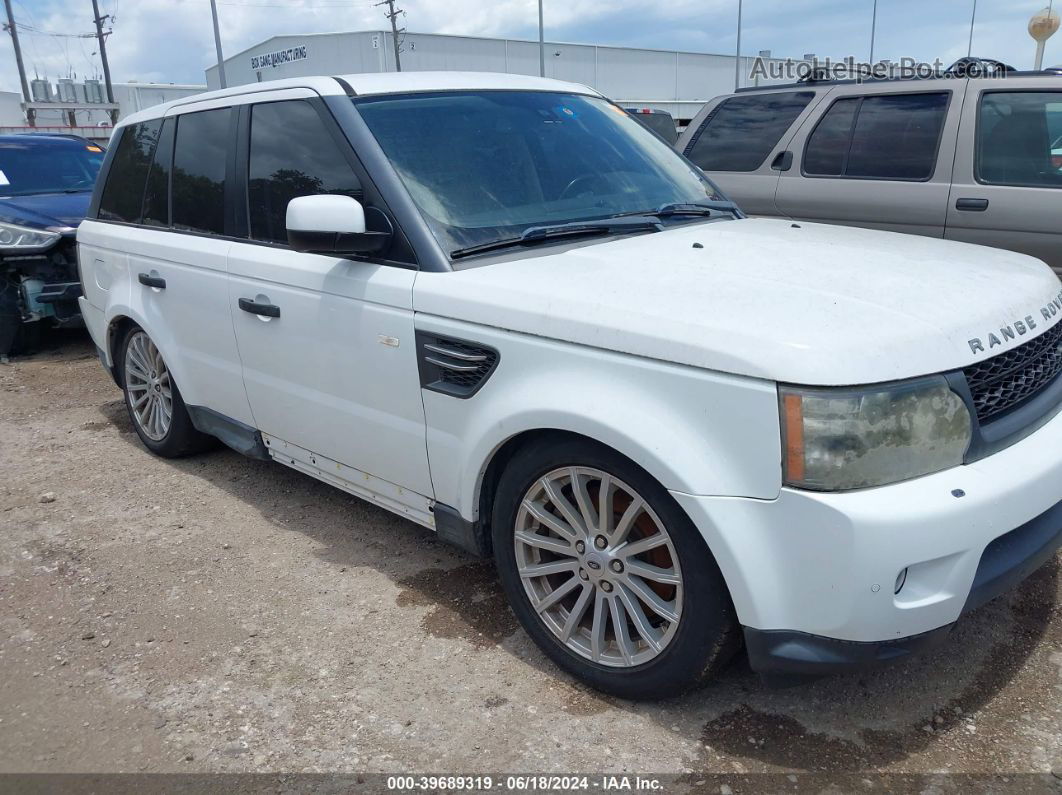 2011 Land Rover Range Rover Sport Hse White vin: SALSF2D46BA714477