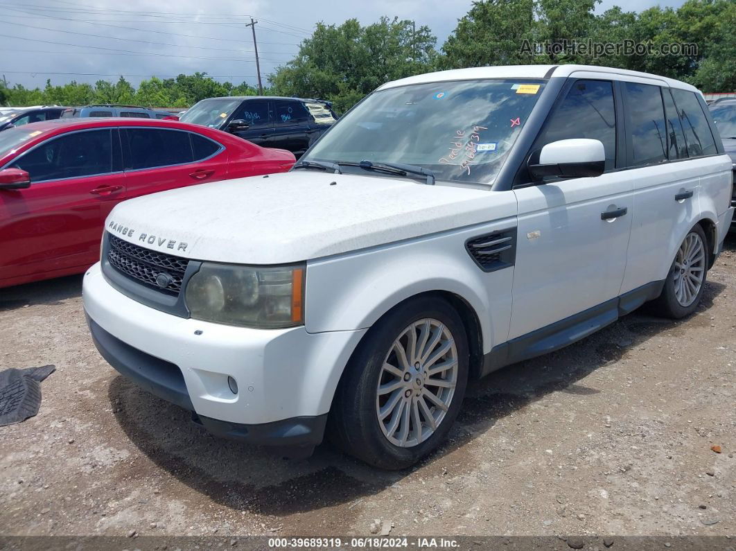 2011 Land Rover Range Rover Sport Hse Белый vin: SALSF2D46BA714477