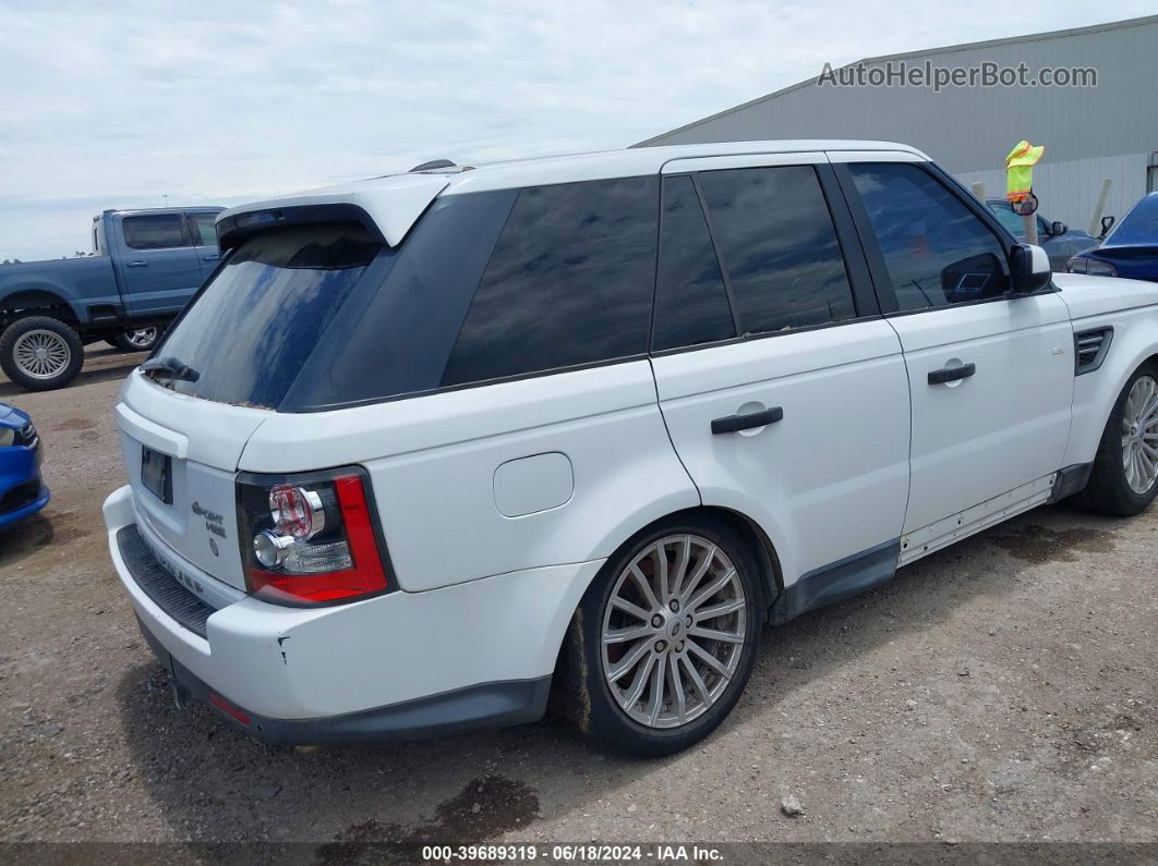 2011 Land Rover Range Rover Sport Hse White vin: SALSF2D46BA714477