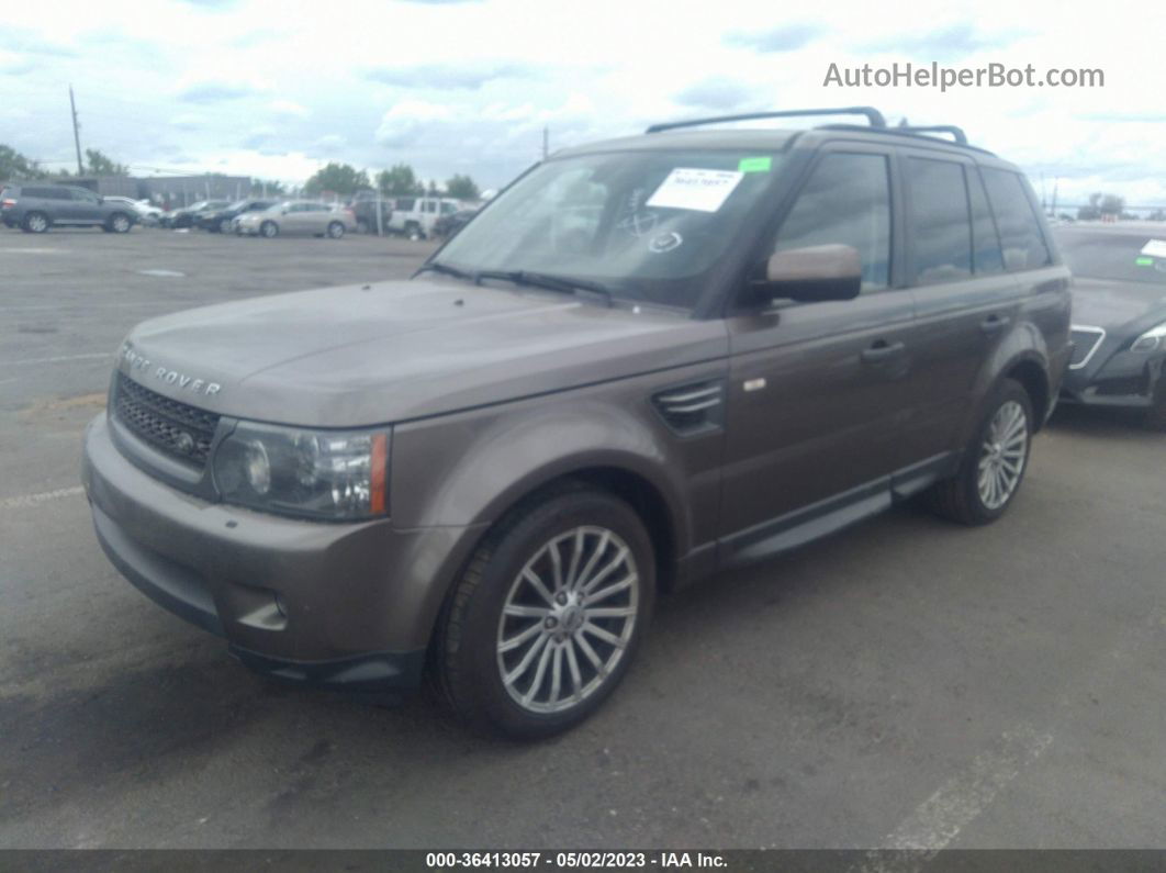 2011 Land Rover Range Rover Sport Hse Beige vin: SALSF2D47BA271174