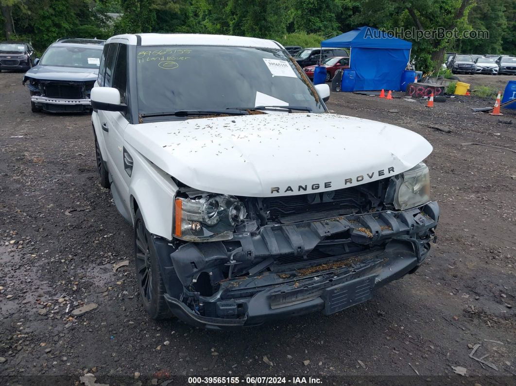 2011 Land Rover Range Rover Sport Hse White vin: SALSF2D47BA291456