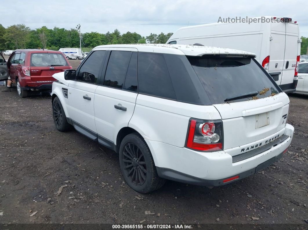 2011 Land Rover Range Rover Sport Hse White vin: SALSF2D47BA291456