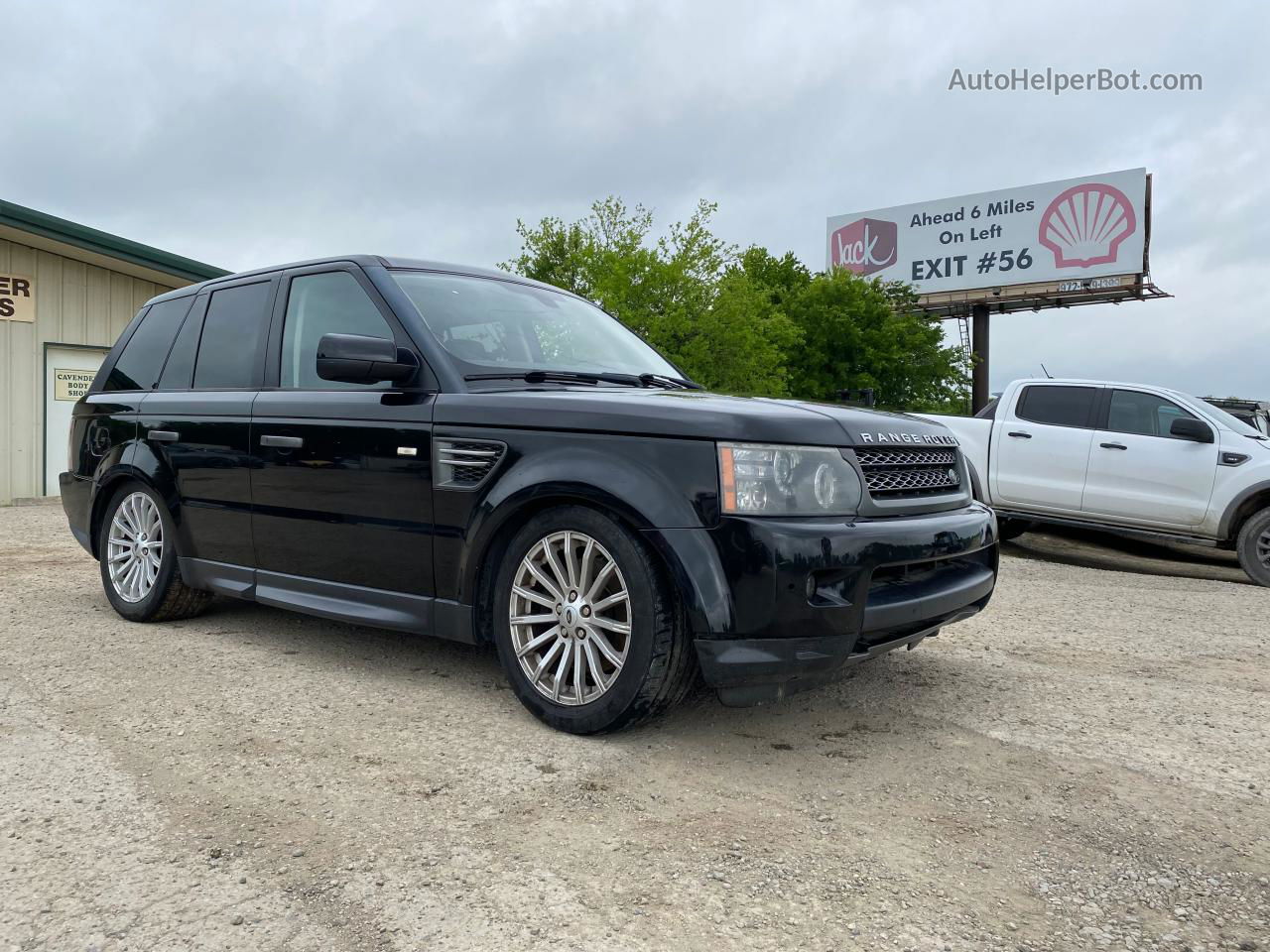 2011 Land Rover Range Rover Sport Hse Черный vin: SALSF2D48BA267439