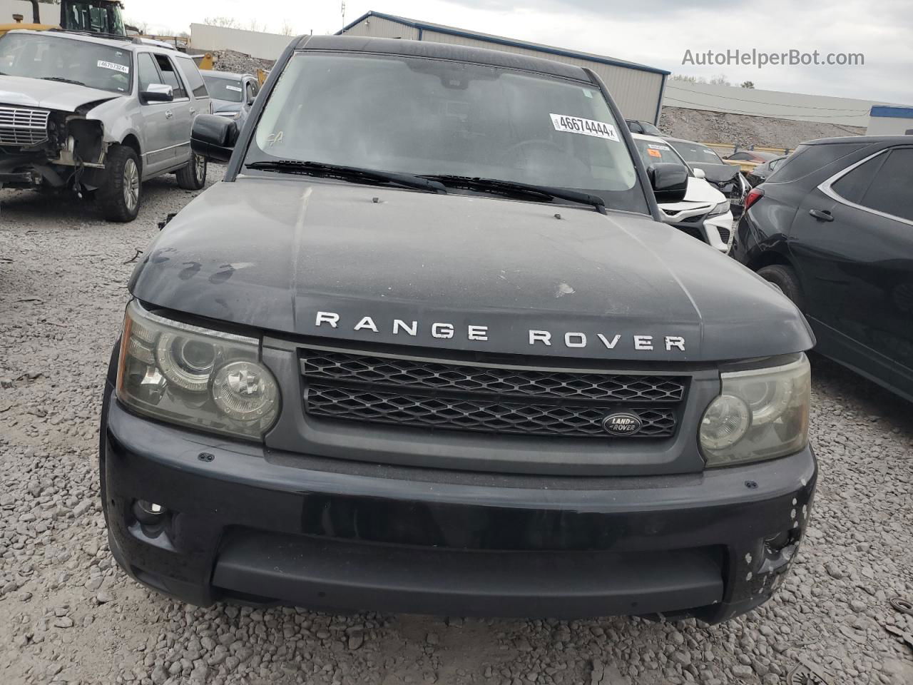 2011 Land Rover Range Rover Sport Hse Черный vin: SALSF2D48BA709443