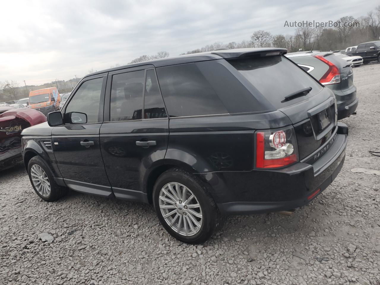 2011 Land Rover Range Rover Sport Hse Черный vin: SALSF2D48BA709443