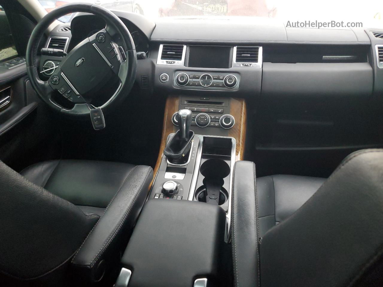 2011 Land Rover Range Rover Sport Hse Черный vin: SALSF2D48BA709443