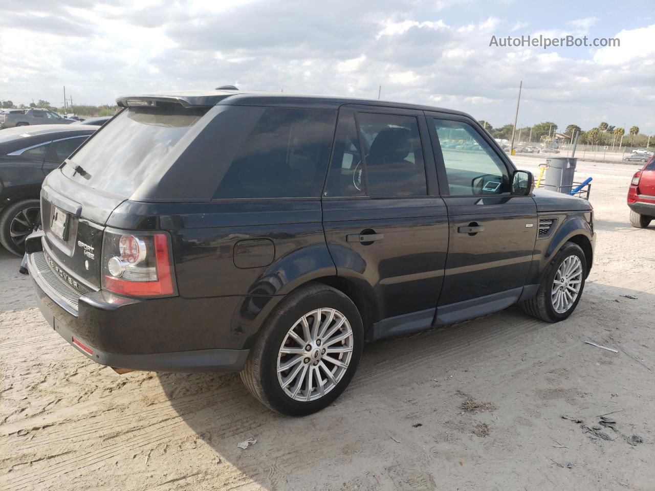 2011 Land Rover Range Rover Sport Hse Черный vin: SALSF2D48BA716036