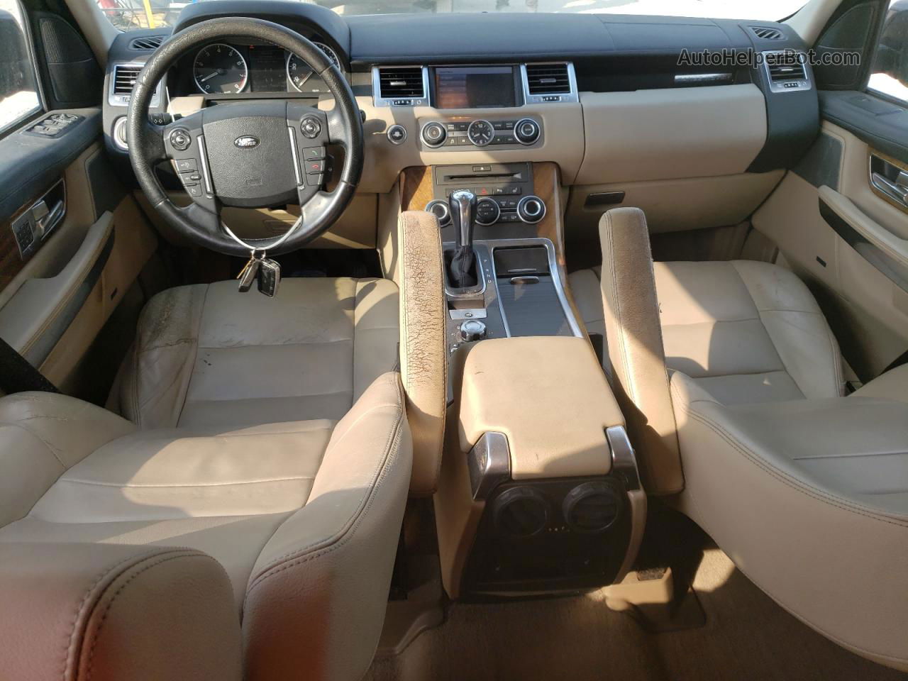 2011 Land Rover Range Rover Sport Hse Черный vin: SALSF2D48BA716036