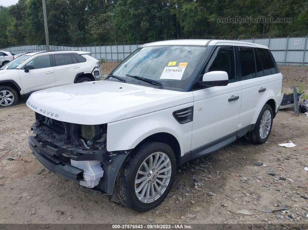 2011 Land Rover Range Rover Sport Hse White vin: SALSF2D49BA270169