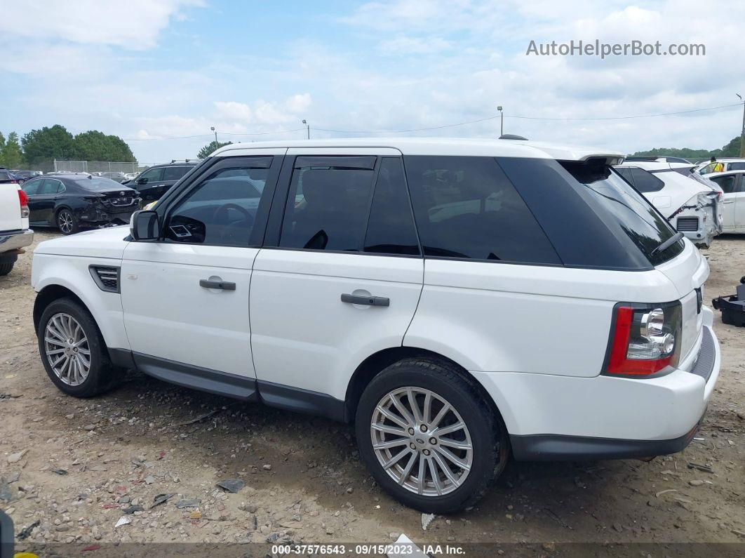 2011 Land Rover Range Rover Sport Hse White vin: SALSF2D49BA270169