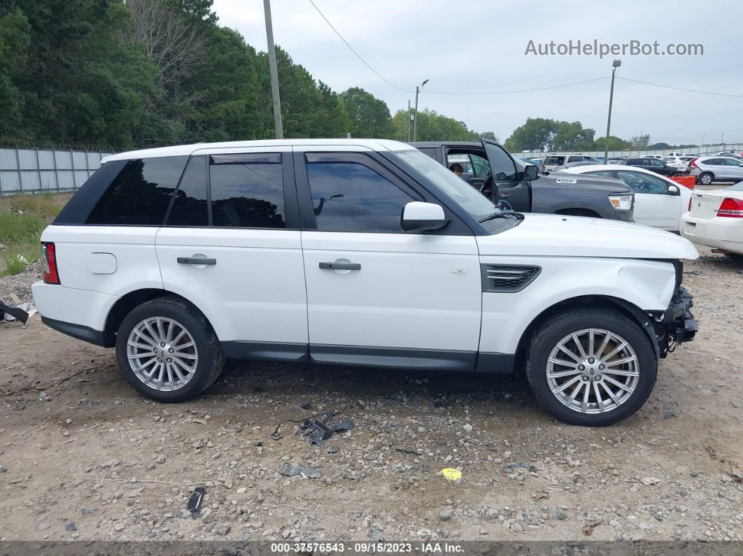 2011 Land Rover Range Rover Sport Hse White vin: SALSF2D49BA270169