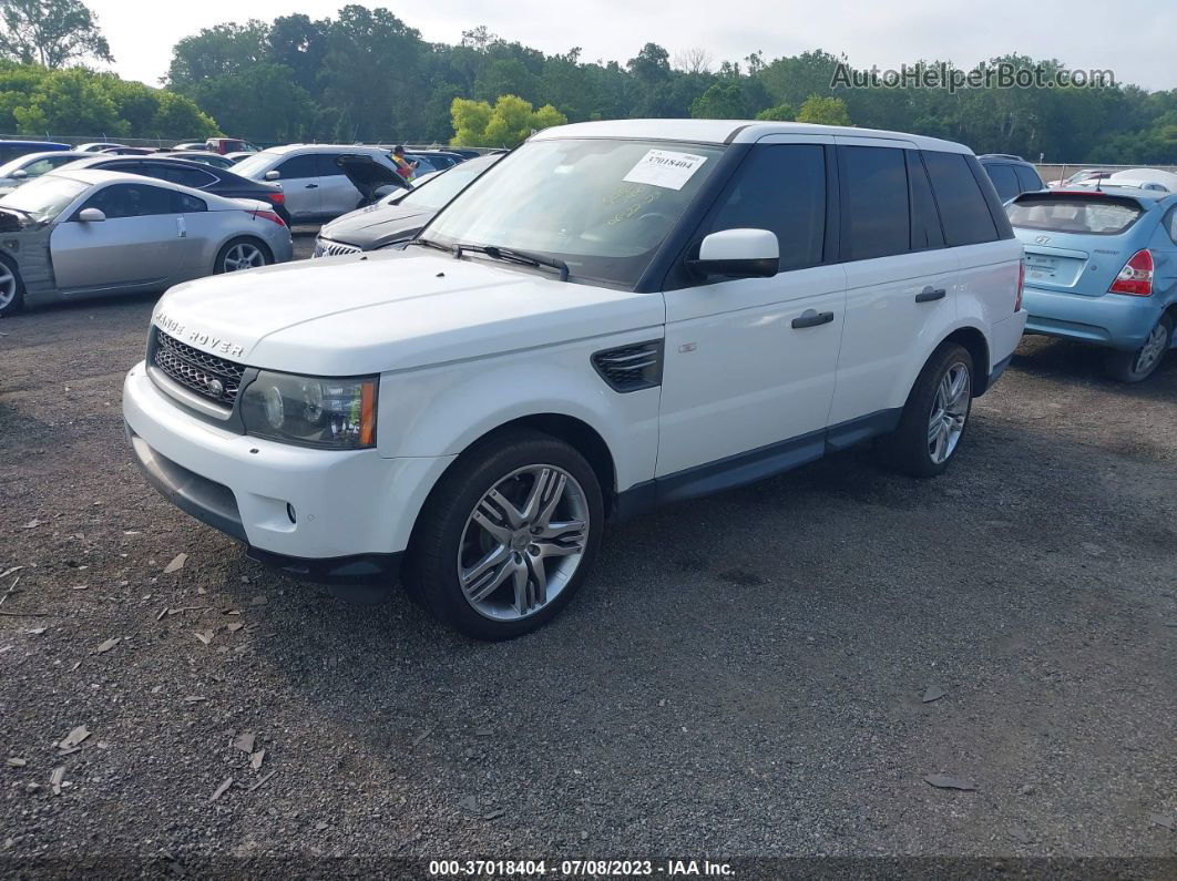 2011 Land Rover Range Rover Sport Hse White vin: SALSF2D49BA275470