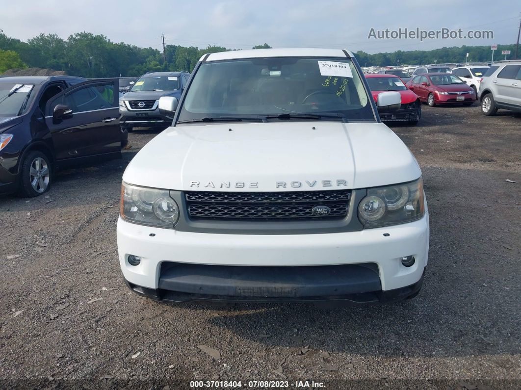 2011 Land Rover Range Rover Sport Hse White vin: SALSF2D49BA275470