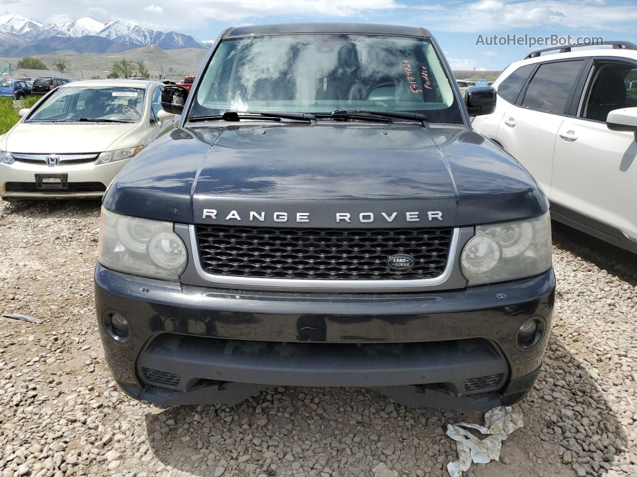 2011 Land Rover Range Rover Sport Hse Черный vin: SALSF2D49BA295363